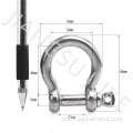 Stainless steel bow shape shackle 304/316